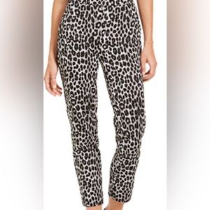 Micheal Kors nwt
Leopard Print Pull-On Pants size Med